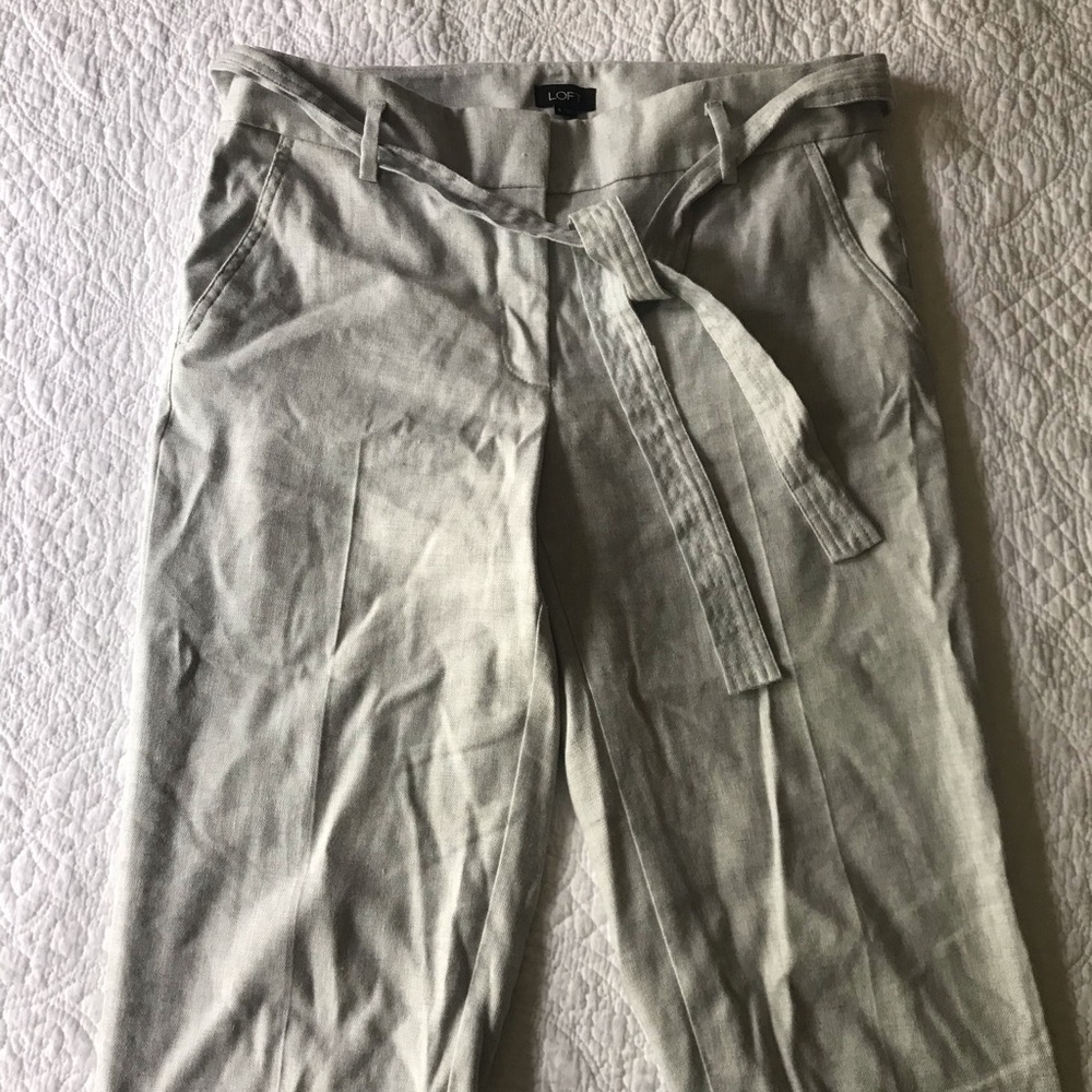 Loft size 6 Pleated Business Casual Pants